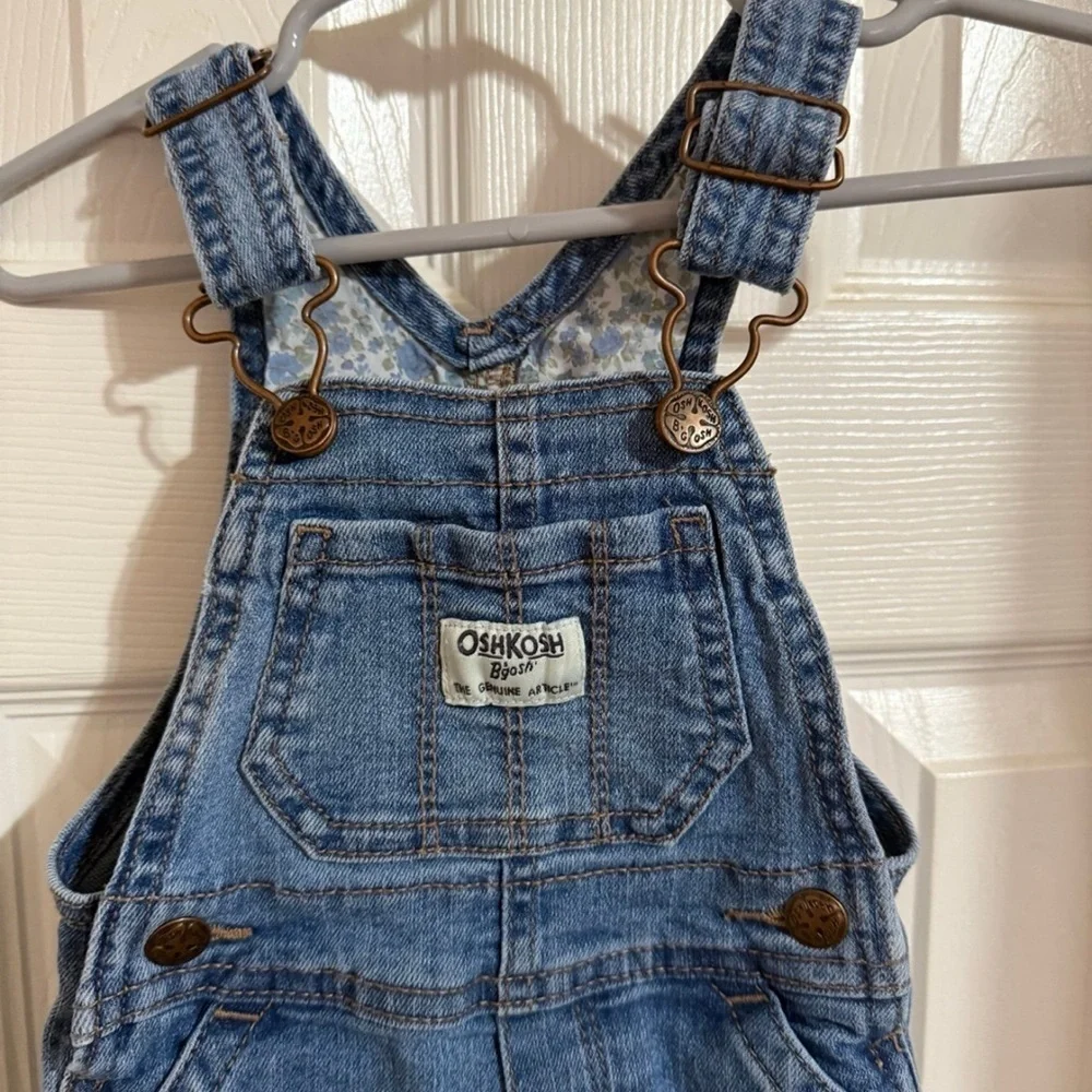 Oshkosh B’Gosh Stretch Denim Overalls